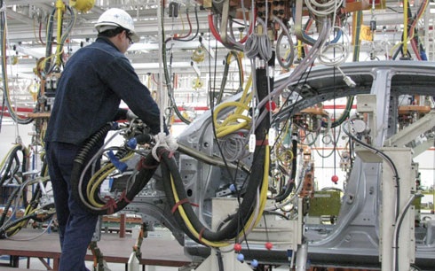 Vì sao vốn FDI vào Đà Nẵng liên tục sụt giảm? - 1 Xưởng lắp ráp Công ty TICE VN đóng tại Khu Công nghiệp Hòa Khánh- TP Đà Nẵng