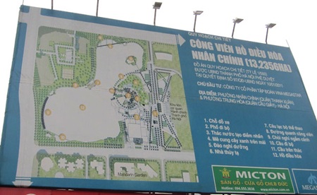 Đất vàng ám ảnh: Dự án dở dang, hai sếp lớn đi tù - 1 Dự án được quảng cáo cách đây không lâu.