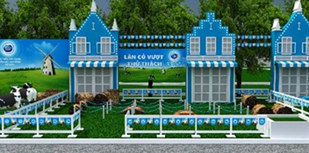 “Nông trại Hà Lan” độc đáo trong chai sữa khổng lồ tại TP.HCM - 3 và Lăn cỏ vượt thử thách với những phần quà hấp dẫn cho cả nhà