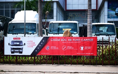 FUSO tri ân khách hàng bằng nhiều hoạt động hậu mãi