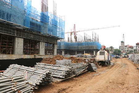 11/4 mở bán chính thức Goldmark City giai đoạn 2 - 4 Công trường khu Ruby, Goldmark City cập nhật ngày 11.04.2015