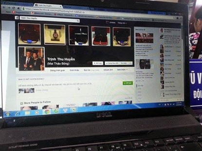 Mất cả chục triệu vì… tag tên chồng trên Facebook - 1 Các đối tượng lập một facebook giống hệt tài khoản thật để lừa đảo chiếm đoạt tài sản.