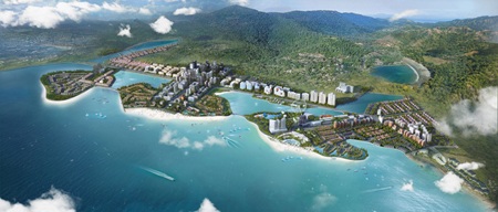 Mở bán đợt cuối dự án chung cư Sunrise - 1 Phối cảnh tổng thể KĐT Hạ Long Maria