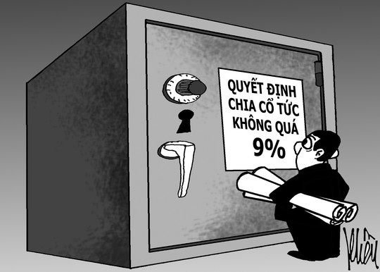 Không “vung tay” chia cổ tức - 1 Minh họa: KHỀU