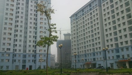 Biến tướng nhà tái định cư - Kỳ 2: Hoang vắng - 1 Khu TĐC thành phố giao lưu (Nam Từ Liêm, Hà Nội) hoang vắng.
