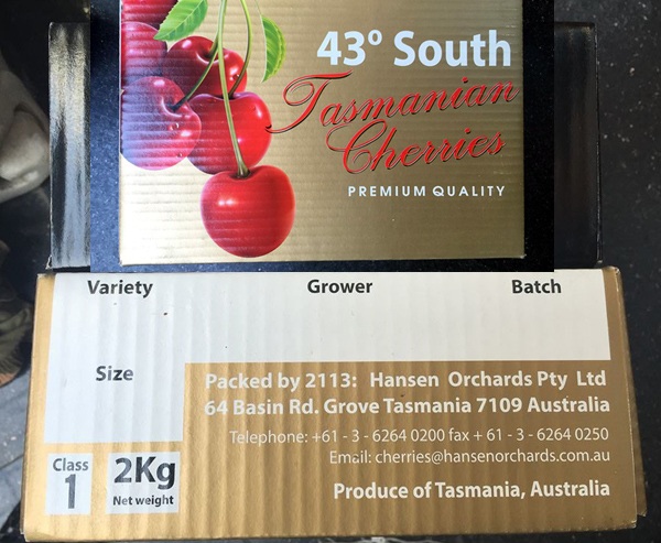 Cherry "ngoại" tiền triệu: Đột biến màu, nứt toác - 2 Theo thành viên Vịt Già, cherry này là hàng nhập khẩu từ Úc