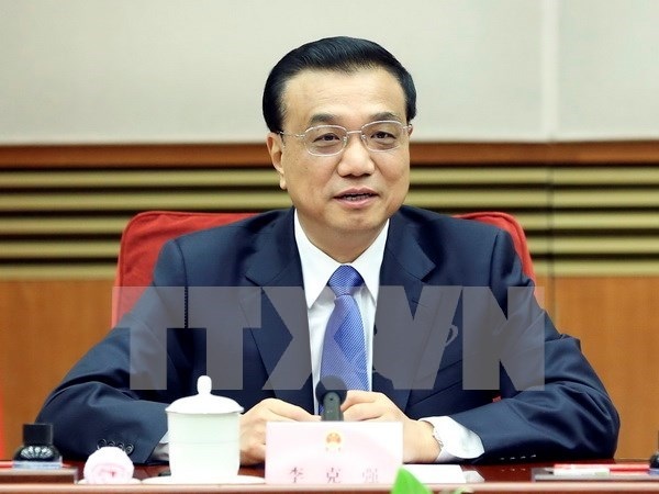 Trung Quốc công bố Chiến lược quốc gia "Made in China 2025" - 1 Thủ tướng Trung Quốc Lý Khắc Cường. (Ảnh: THX/TTXVN)