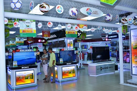 Thị trường tivi sôi động nhờ SEA Games 28 - 1 Ti vi và các thiết bị nghe nhìn tăng trưởng tốt