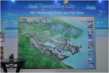 Tăng sức hấp dẫn đầu tư - Căn hộ Diamond Bay Resort Nha Trang mở bán đợt 2 - 2 Ảnh tổng thể Khu Diamond Bay