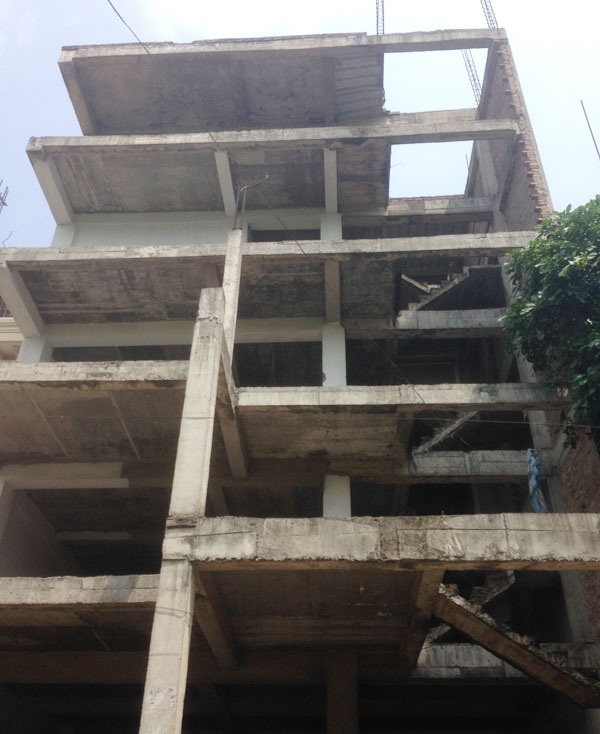 Công trình đã bỏ hoang nhiều năm nay