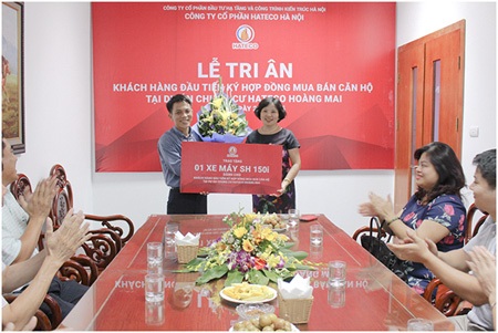 Hateco Hoàng Mai tri ân khách hàng đầu tiên - 1 Hateco Hoàng Mai tri ân khách hàng đầu tiên
