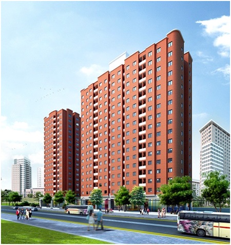 Ngày 14/6 chính thức mở bán tòa CT1A và CT1B khu đô thị Nghĩa Đô - 1 Phối cảnh tòa CT1A Khu đô thị Nghĩa Đô