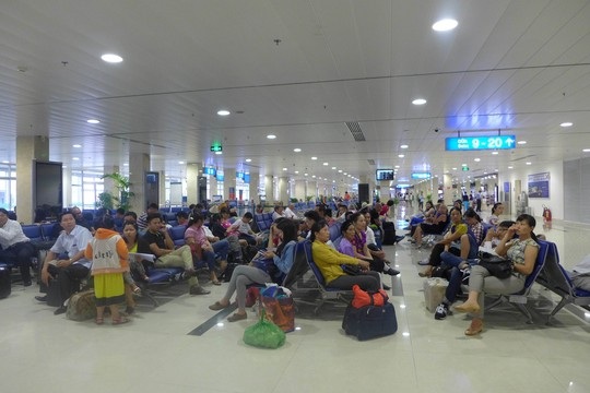 Bức bách phải xây sân bay Long Thành - 1 Sân bay Tân Sơn Nhất sẽ quá tải trong vài năm tới Ảnh: Thế dũng