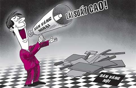 Sàn vàng ngoại cũng không an toàn - 1 Sàn vàng ngoại cũng không an toàn