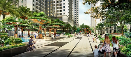 Bất động sản phía Tây Hà Nội – trở lại ngoạn mục nhờ quy hoạch đồng bộ - 3 Góc quảng trường Ruby, tổ hợp căn hộ đẳng cấp Goldmark City, 136 Hồ Tùng Mậu, Hà Nội