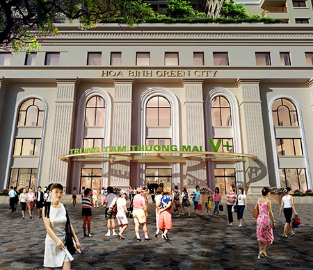 Ưu đãi lớn cho khách mua căn hộ Hòa Bình Green City