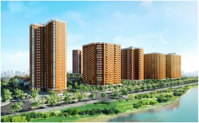 CT1A – 1B Nghĩa Đô: Cuộc sống đẳng cấp liền kề siêu dự án - 1 Phối cảnh Khu đô thị mới Nghĩa Đô