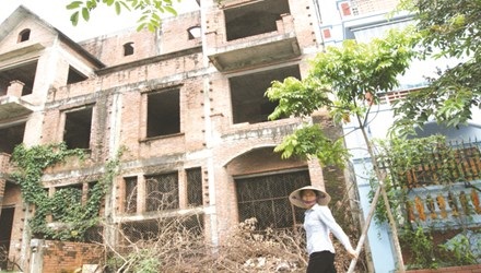 Vì sao chưa bêu tên 600 “đại gia” nợ thuế? - 1 Nhiều doanh nghiệp, dự án bất động sản nợ thuế như chúa chổm. Ảnh: L.H.V.