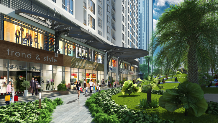 Shophouse - Nét đặc trưng riêng của Park Hill - 2 Hệ thống shop house tại Park 7 & Park 8