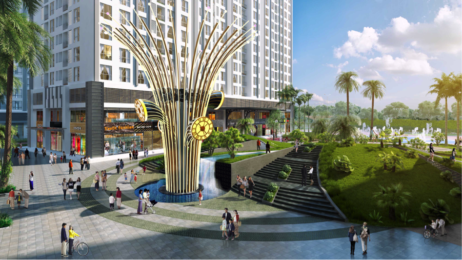 Shophouse - Nét đặc trưng riêng của Park Hill - 3 Khu vực đồi vọng cảnh giữa shop house Park 7 và Park
8