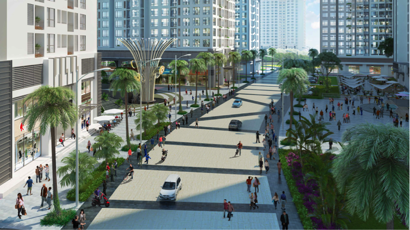 Shophouse - Nét đặc trưng riêng của Park Hill - 4 Tuyến phố đi dạo và mua sắm sôi động tại Park Hill