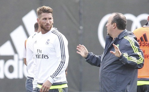 Sergio Ramos thắc mắc về cách điều binh khiến tướng của Benitez - 1 Mối quan hệ giữa Ramos và Benitez đang có dấu hiệu rạn nứt?