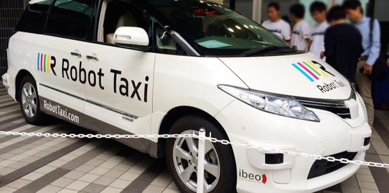 Nhật Bản "trình làng" dịch vụ taxi tự lái - 1 Nhật Bản "trình làng" dịch vụ taxi tự lái - 1