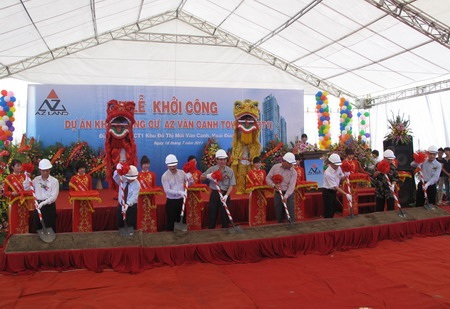 AZ Land khởi công dự án CT1 Vân Canh - 1 AZ Land khởi công dự án CT1 Vân Canh - 1