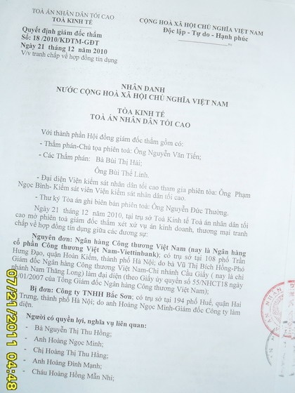 Tòa tối cao xử lại vụ cưỡng chế ngôi nhà 194 Phố Huế - 2