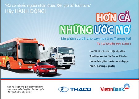 VietinBank tiếp tục triển khai chương trình "Hơn cả những ước mơ" - 1 VietinBank tiếp tục triển khai chương trình "Hơn cả những ước mơ" - 1
