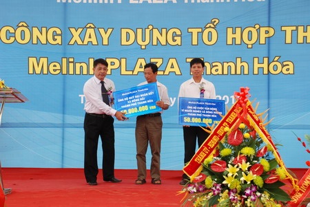 Khởi công dự án tổ hợp thương mại Melinh Plaza tại Thanh Hóa - 2 Khởi công dự án tổ hợp thương mại Melinh Plaza tại Thanh Hóa - 2