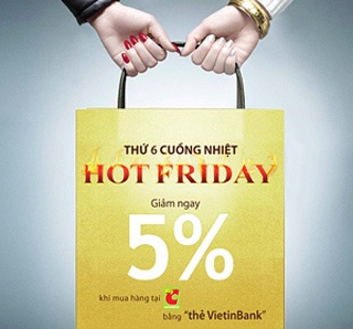 Thứ 6 cuồng nhiệt với thẻ VietinBank tại BigC - 1 Thứ 6 cuồng nhiệt với thẻ VietinBank tại BigC - 1