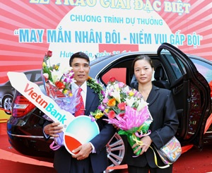 Chuyện của người trúng giải đặc biệt “May mắn nhân đôi -Niềm vui gấp bội” - 1 Chuyện của người trúng giải đặc biệt “May mắn nhân đôi -Niềm vui gấp bội” - 1