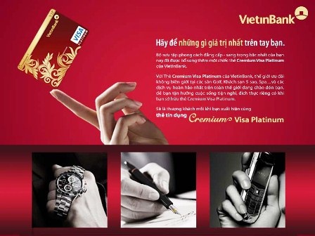 Vietinbank phát hành thẻ VIP cho khách hàng đạt hạng Kim Cương - 1 Vietinbank phát hành thẻ VIP cho khách hàng đạt hạng Kim Cương - 1