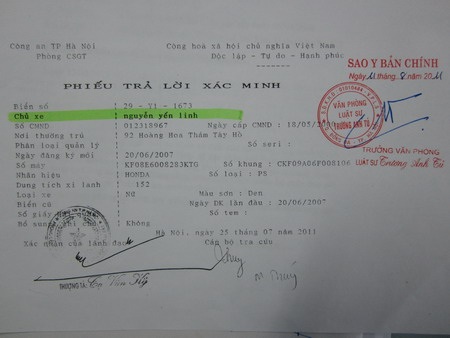 Qua hai lần hòa giải, vụ mất xe tại nhà hàng My Way vẫn chưa ngã ngũ - 2 Qua hai lần hòa giải, vụ mất xe tại nhà hàng My Way vẫn chưa ngã ngũ - 2