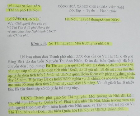 Hà Nội: Mua nhà kiểu “kỳ quặc”, giải quyết kiểu “kỳ quái”