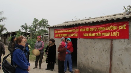 Phản đối quyết định cưỡng chế, một người dân đòi tự tử - 2 Khu đất các hộ dân bị thu hồi tại phường Trần Phú, quận Hoàng Mai