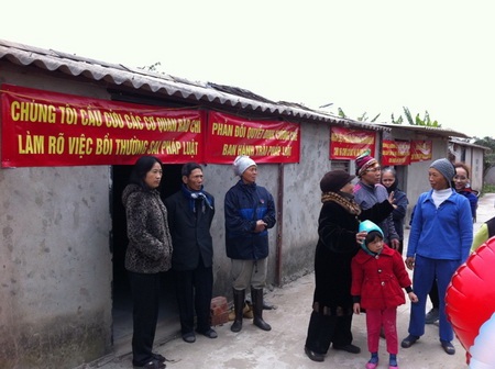 Khu đất các hộ dân bị thu hồi tại phường Trần Phú, quận Hoàng Mai