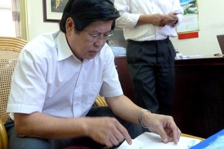 Vụ "người được uỷ quyền" bí ẩn: Hiệu trưởng ký văn bản nói quận bao che dân - 1 Ông Nguyễn Trọng Giảng - Hiệu trưởng Trường Đại học Bách khoa Hà Nội.