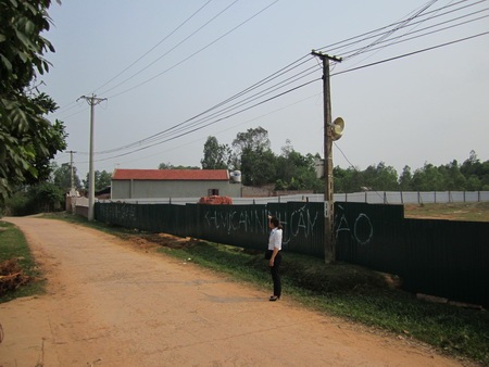 Toàn cảnh khu đất trước và sau khi giải phóng mặt bằng