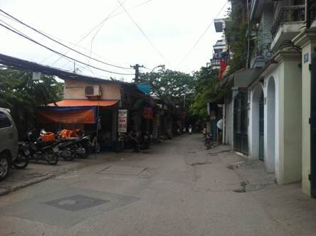 Đoạn phố được quy hoạch trở thành đường 17m