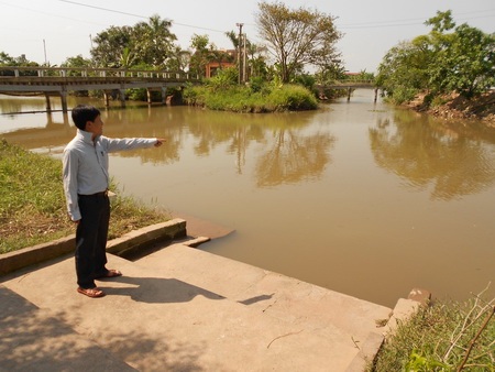 Nơi xảy ra vụ đuối nước của hai em nhỏ