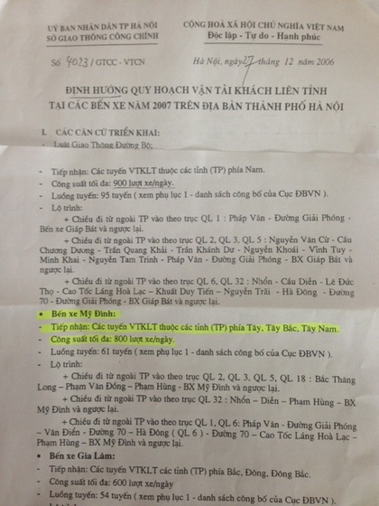 Vụ “vỡ trận” bến xe Mỹ Đình: Lộ sáng nhóm lợi ích