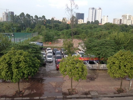 Vụ Công viên Cầu Giấy bị băm nát: Thả cửa chiếm đất vàng kinh doanh