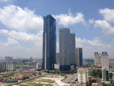 Keangnam định giá bán căn hộ bằng ngoại tệ là điều cấm kỵ - 4 Tổ hợp Keangnam Ha Noi Landmark Tower (Ảnh: Vũ Văn Tiến)