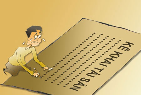 Gần 1 triệu người kê khai tài sản, chỉ 4 người “không trung thực” (!?) - 1 (Ảnh minh họa).