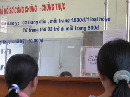 Tình trạng lạm dụng bản sao công chứng tăng mạnh - 1 Tình trạng lạm dụng bản sao công chứng tăng mạnh 6 tháng đầu năm 2015 (Ảnh minh họa).