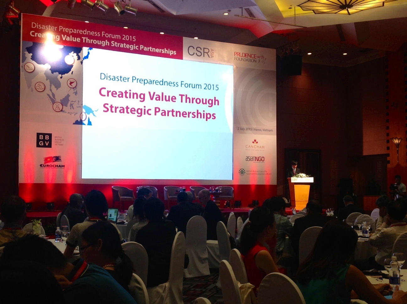 Diễn đàn Phòng chống và ứng phó thảm họa thiên tai khai mạc sáng 2/7 tại Hà Nội.