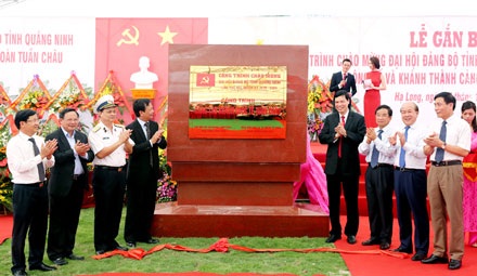 Khánh thành cảng du thuyền nhân tạo lớn nhất Việt Nam - 1 Tỉnh Quảng Ninh chọn công trình Cảng tàu khách quốc tế Tuần Châu là một trong những công trình gắn biển chào mừng Đại hội Đảng bộ tỉnh lần thứ XIV, nhiệm kỳ 2015- 2020.