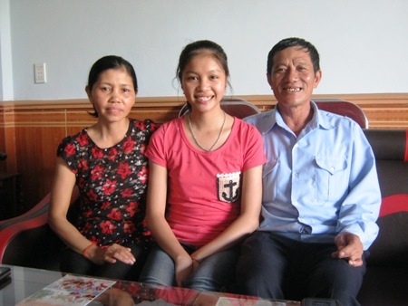 Những thành tích có được là động lực giúp An phấn đấu trong học tập